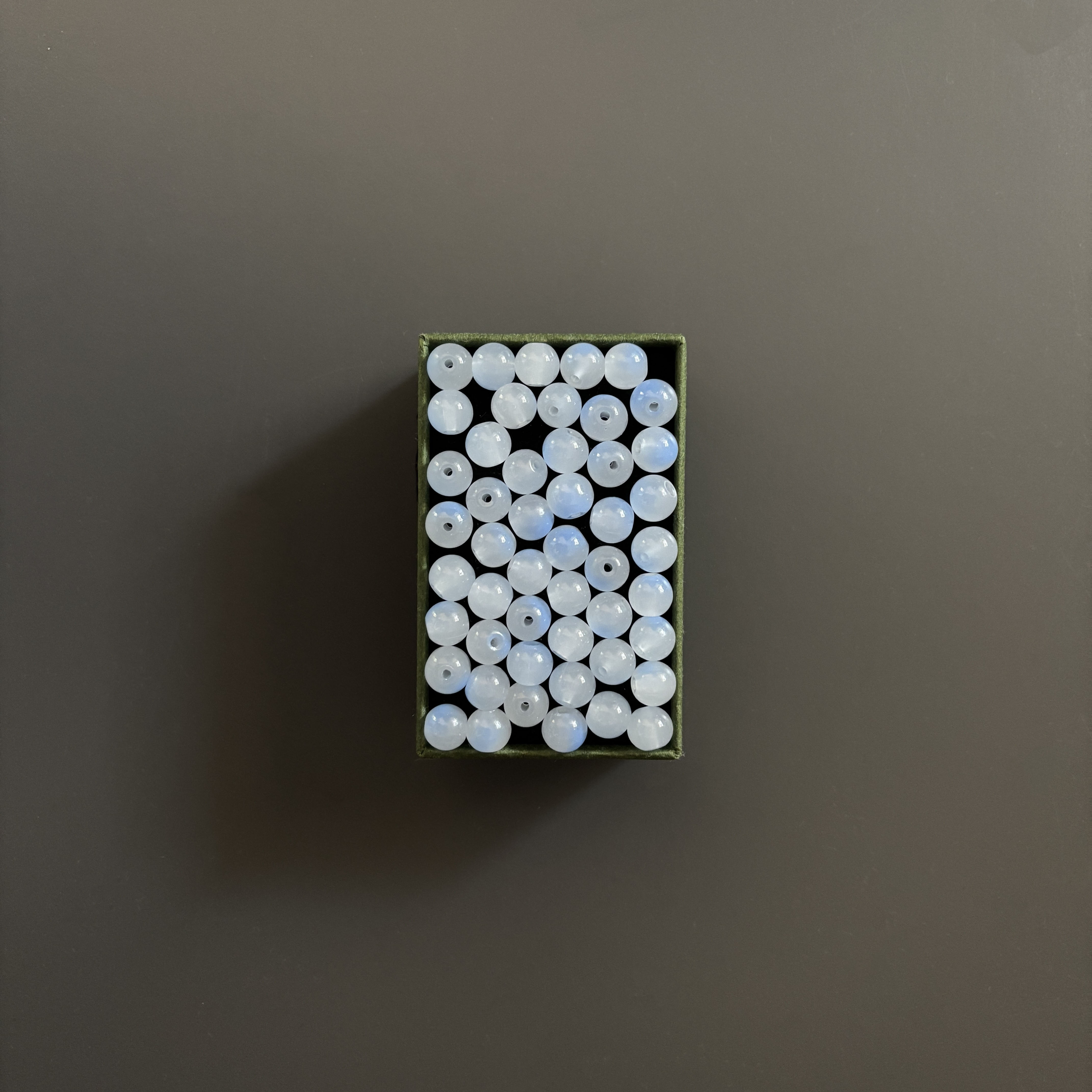 Azul cian para rosario personalizado