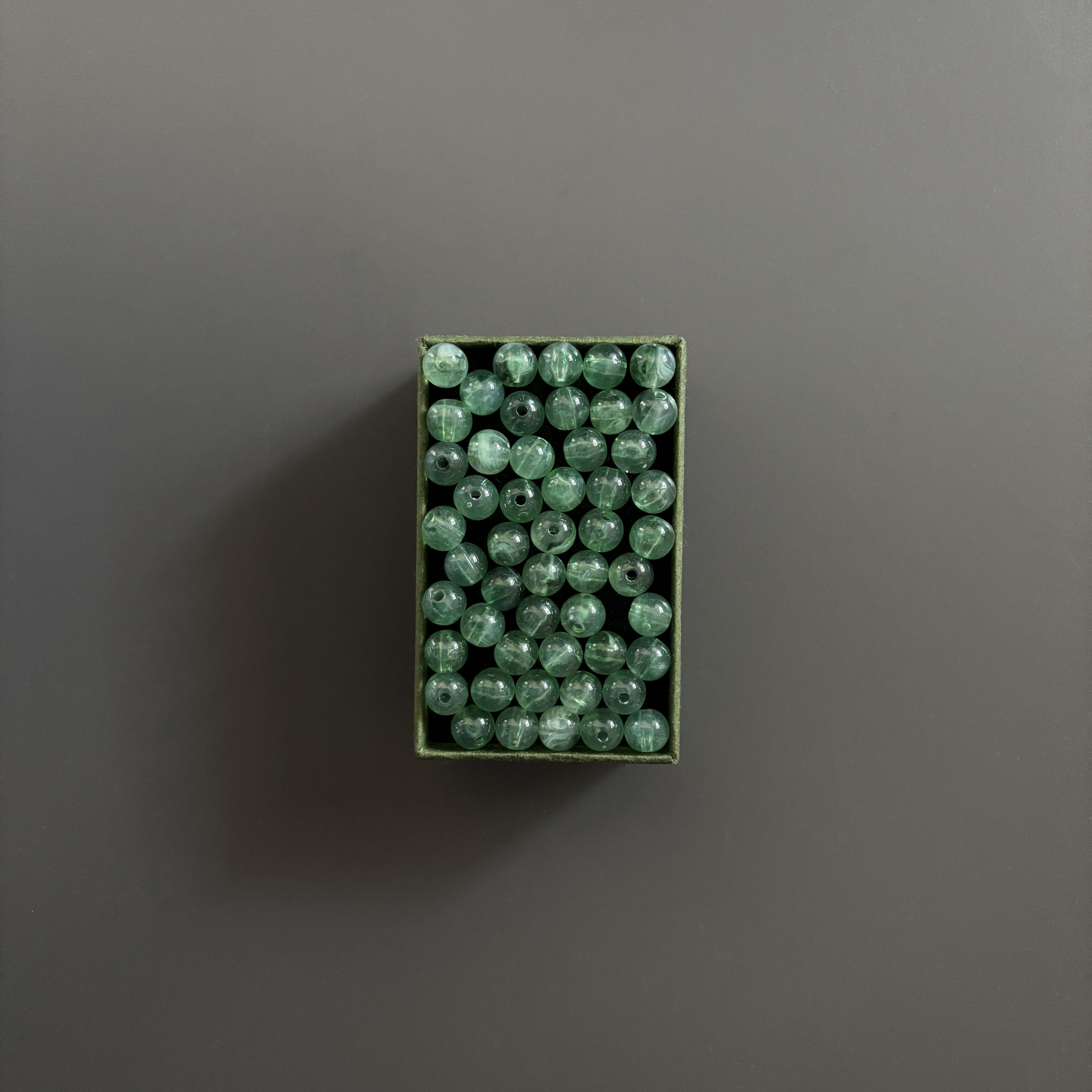 Verde claro para rosario personalizado