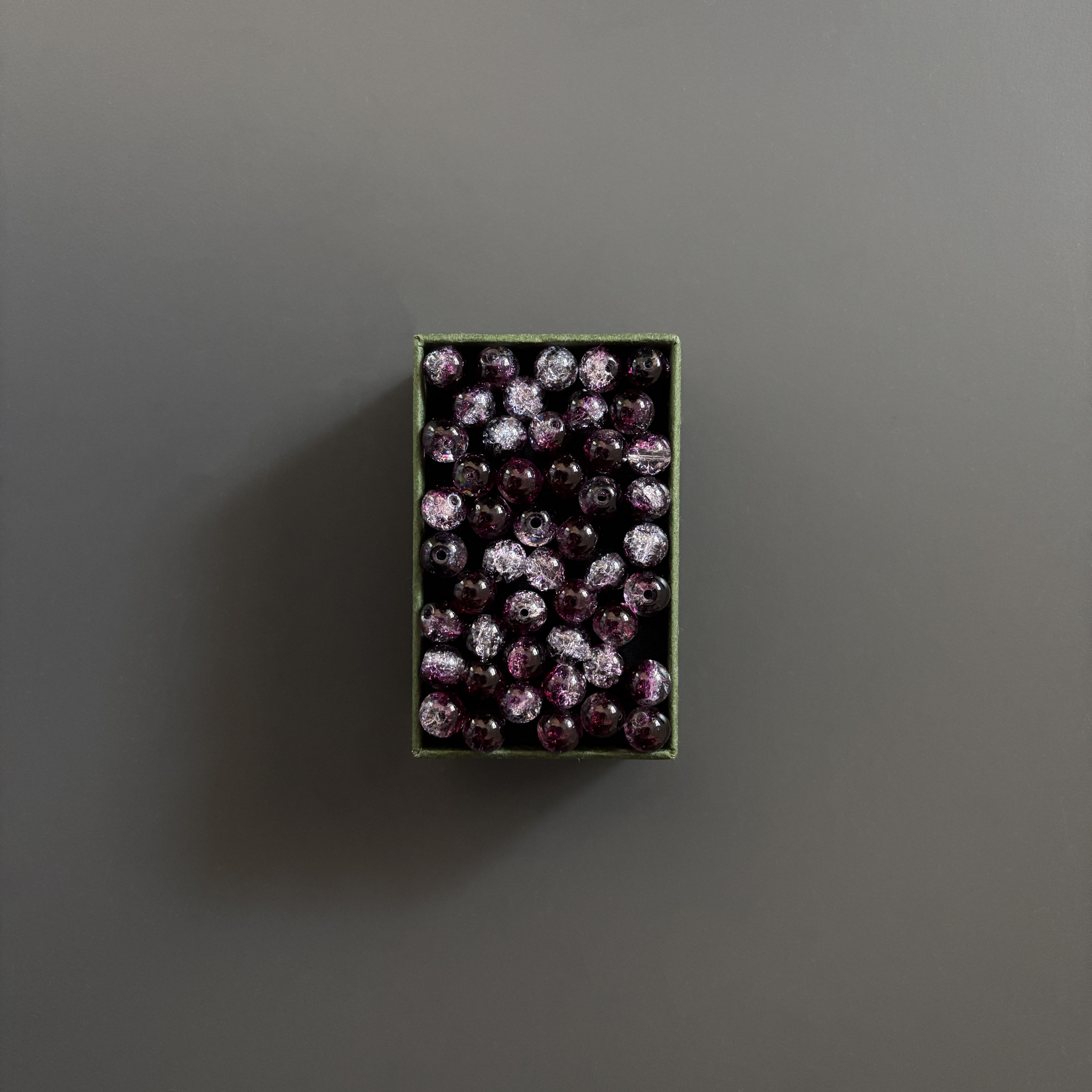 Morado oscuro para rosario personalizado